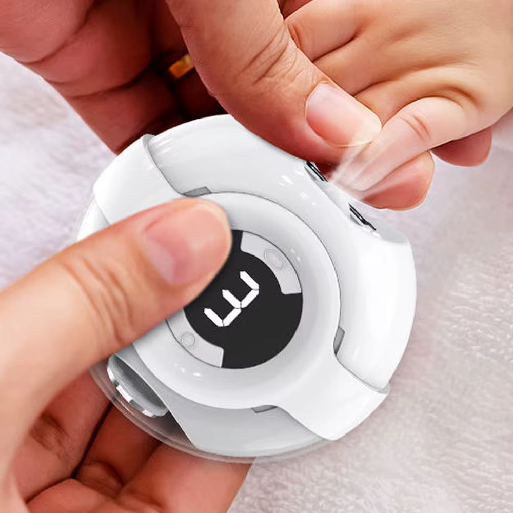 Elektrisk genopladelig neglefil – Sikker & Skånsom Til Hele Familien